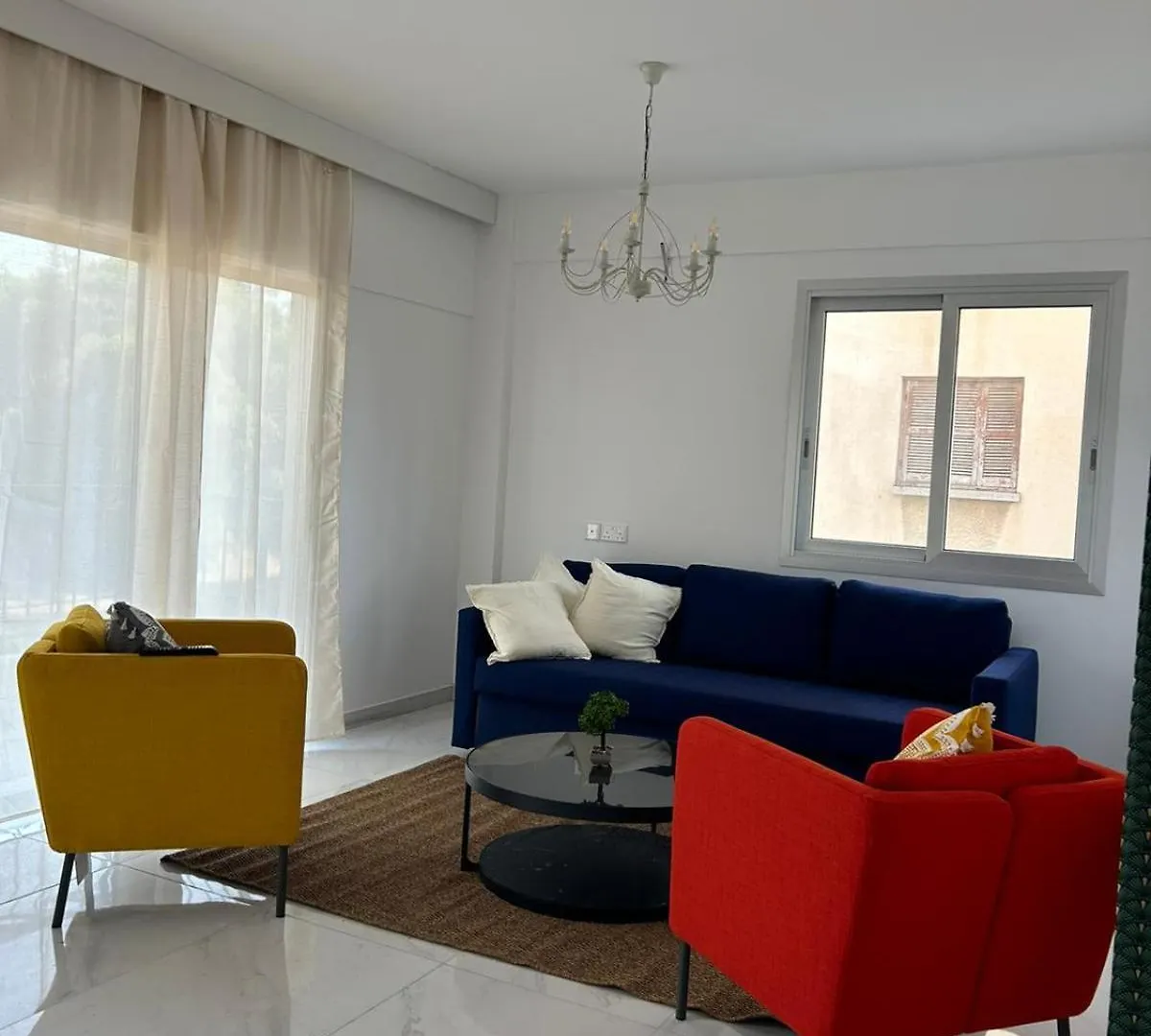 לרנקה Modern 3Br Family Apartment In Quiet Drosia With Balcony
